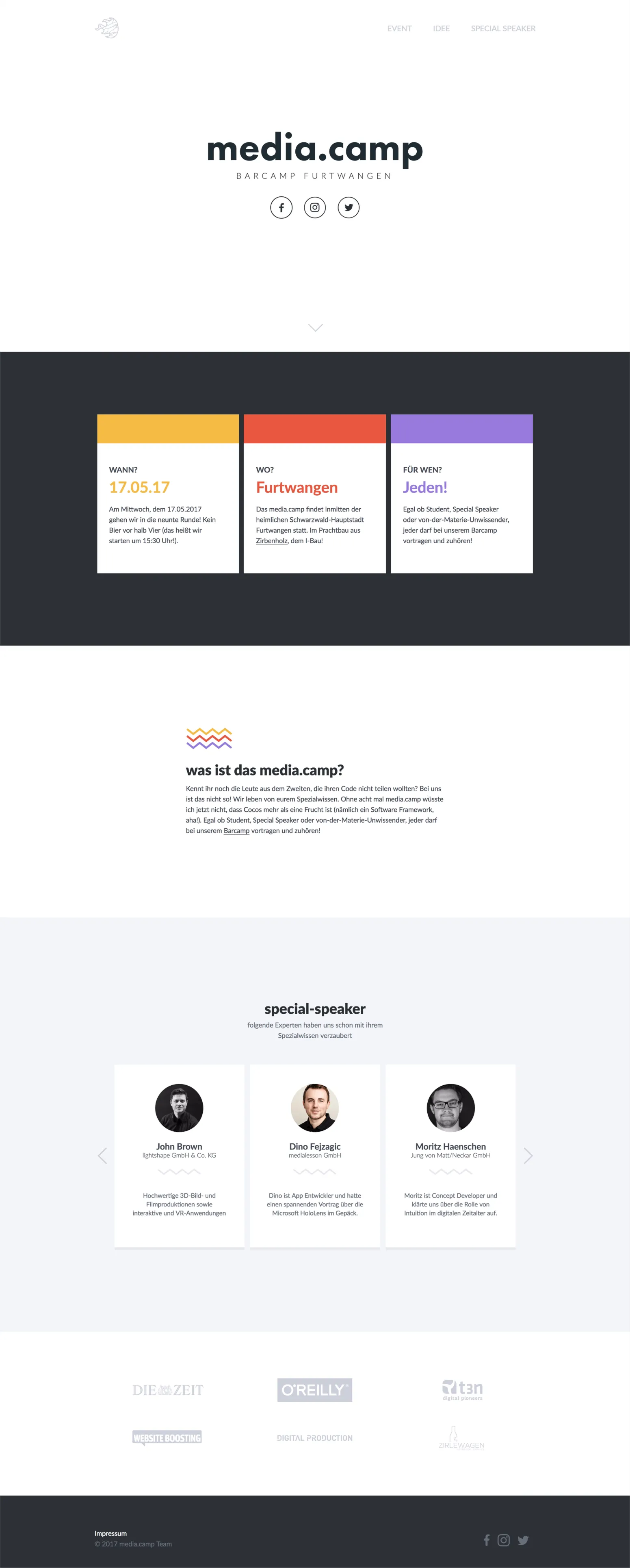 Website layout